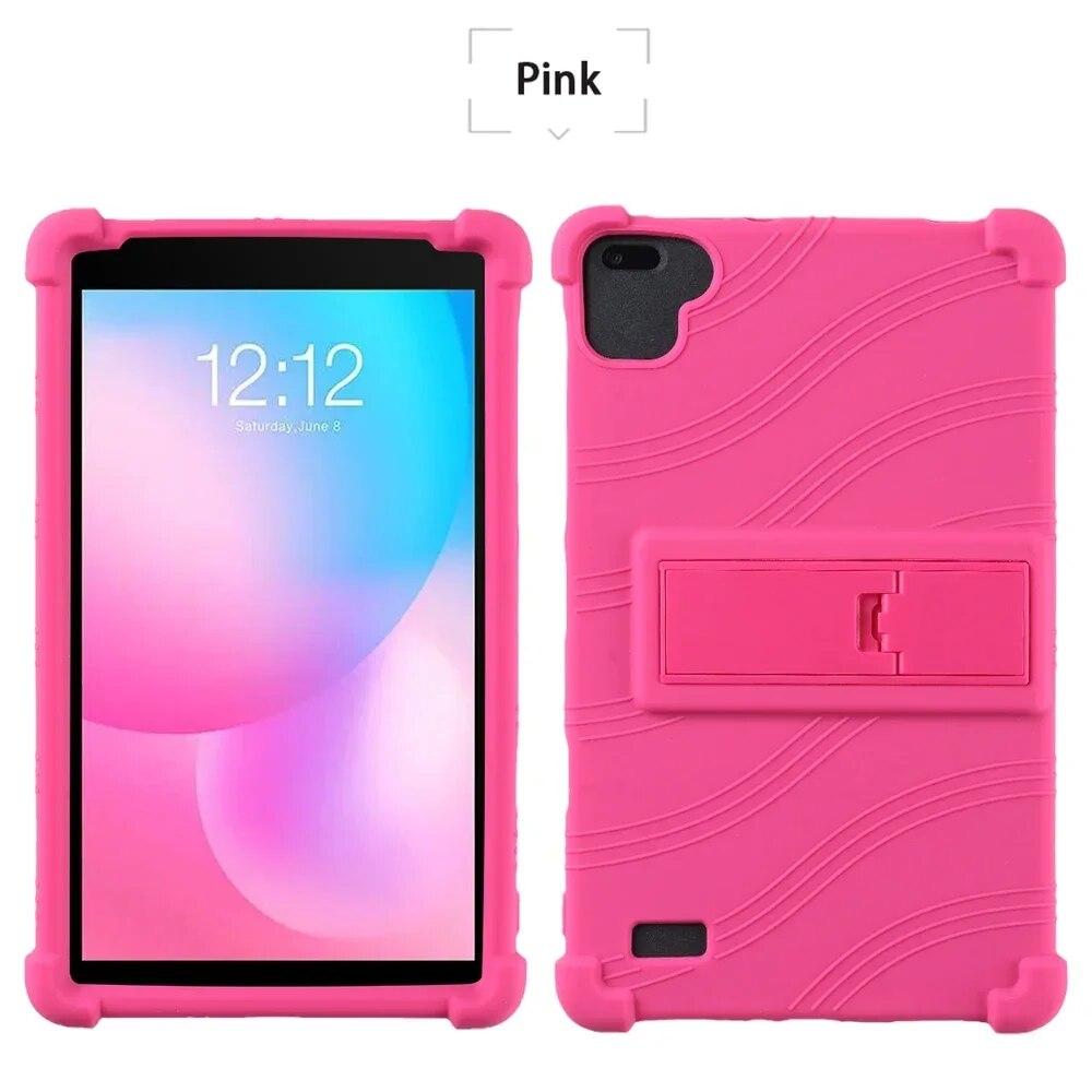 4 утолщенных силиконовых чехла Cornors с подставкой для Hiper M-Pad TD841 8 "Tablet PC, мягкая противоударная защита, чехол
