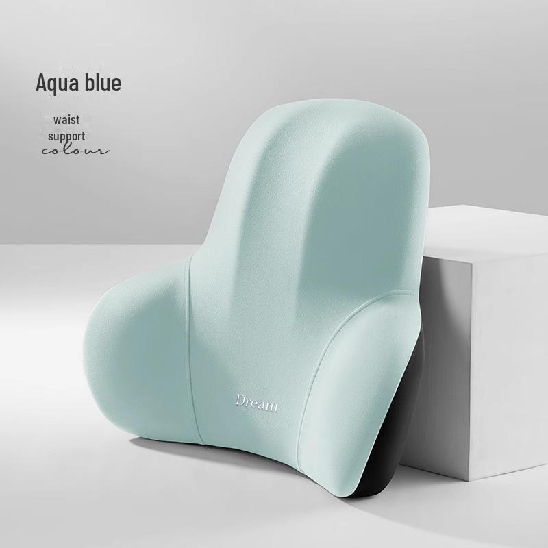 Комплект подголовника и подушки для шеи в автомобиль с пеной с эффектом памяти для максимального комфорта и защиты поясницы.