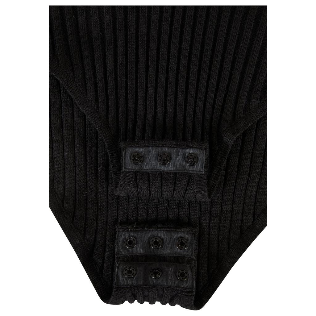 Urban Classics Womens/Ladies Ribbed Knitted Long-Sleeved Bodysuit