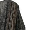 Women's Spring Fashion Metallic Thread Print Dress, European American Style