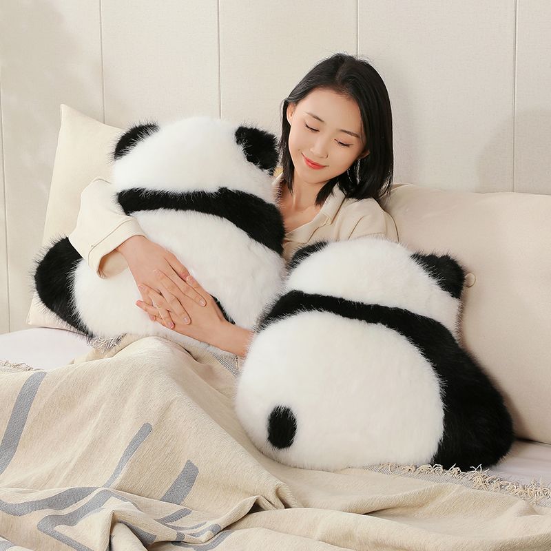 Кукла-подушка панда, Милая подушка, Детский прикроватный диван, Плюшевая подушка, Подушка для гостиной для девочек, Подушка