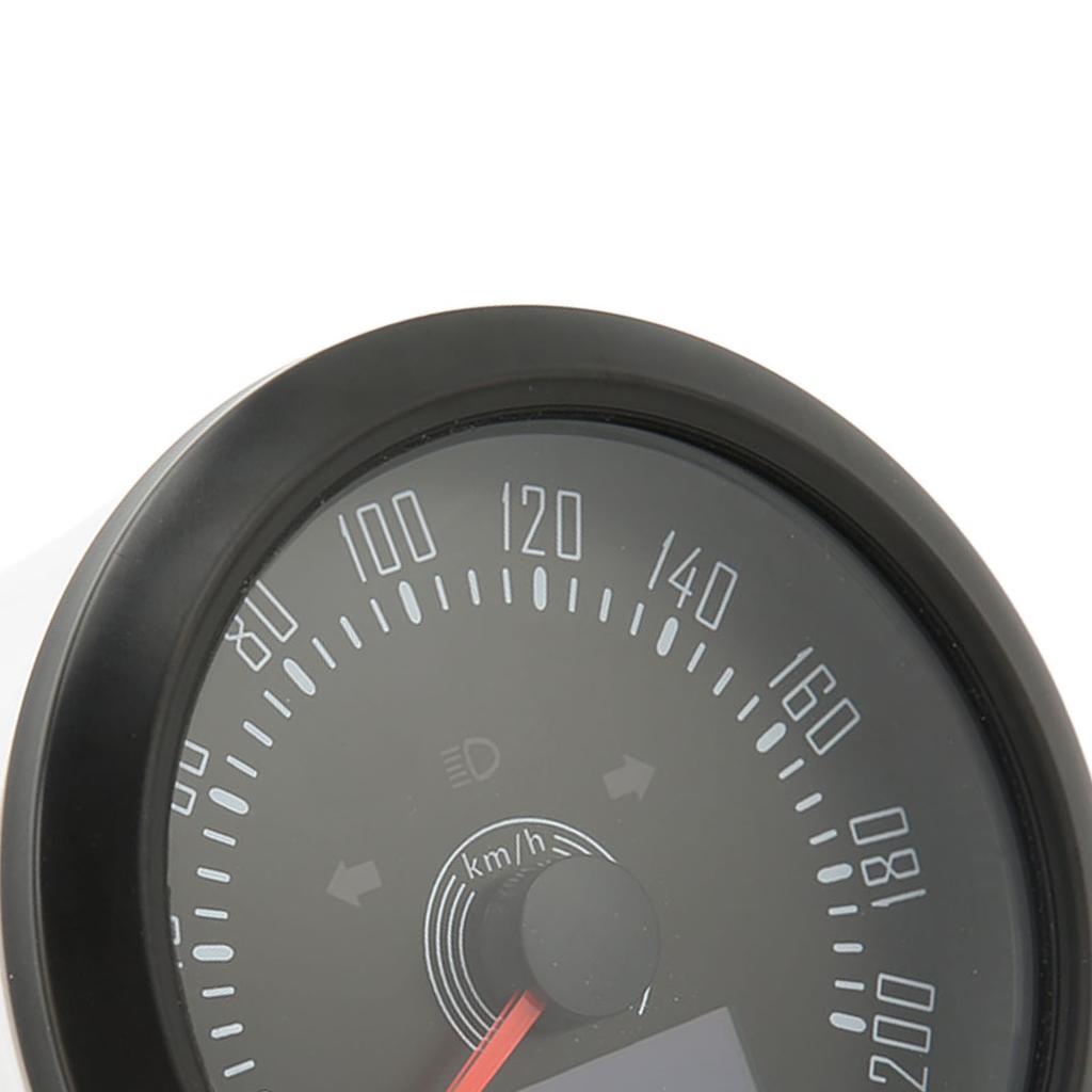 3-в-1 GPS Тахометр 200КМ/ч Градусы Цельсия 85мм 9‑32В 7-цветная подсветка Противотуманный для Лодки Автомобиля Дома на колесах Мотоцикла