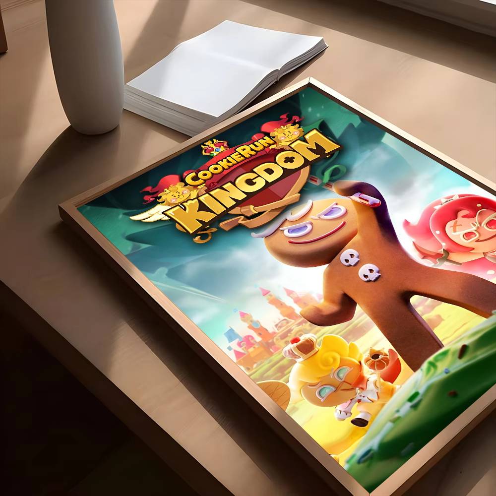 1 шт. Игровой C-Cookie R-Run K-Kingdom Постер Наклейка Печать Водонепроницаемое Настенное Искусство Для Гостиной Спальни Домашний Декор