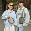 Japanese Simple Casual Couple Breast Bag Large Capacity Nylon Light Shoulder Bag Men and Women Trendy Fashion Commuter Crossbody Bag