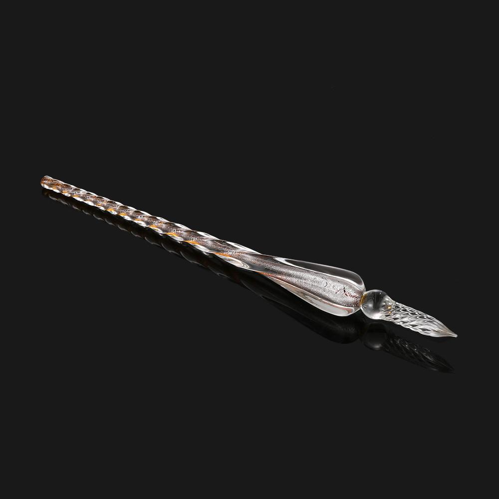 Pen Handmade Crystal Pen 0.7mm Vintage Dipping Pen Glass Dip Pen Signature Pen Fountain Pens