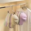 5Pcs Carbon Steel Closet Hat Hanger Space Saving Baseball Cap Hanger Hat Storage Hook  Wardrobe