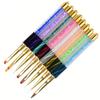 8 Style Nail Art Cat Eye Brush Acrylic Uv Gel Extension Painting Pen