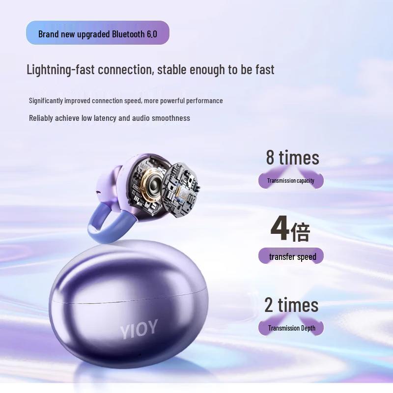 Беспроводные наушники Yingyu Z50S Ultra с открытым ухом и костной проводимостью