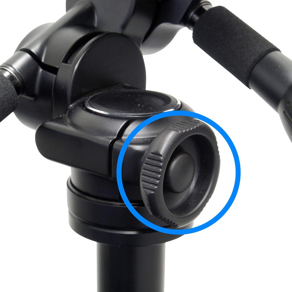 Velbon II Pan 52mm Base Quick Shoe Part Number 481702 PHD-65Q 3-Way Head, Medium, Diameter, Compatible, Magnesium,