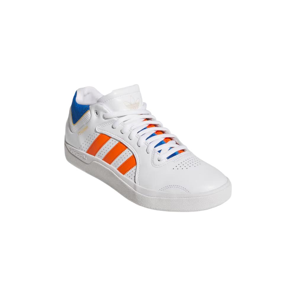 adidas Кроссовки Tyshawn White Orange Blue Bird Унисекс Облачно-белые JH8159
