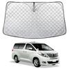 Солнцезащитный козырек на лобовое стекло для нового Toyota Alphard Vellfire Защита от солнца для автомобиля УФ-защита Летнее солнце Индивидуальный Японская инструкция в комплекте