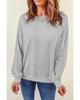 Crew Neck Pullover Sweatshirt
