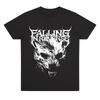 Футболка с волком Рок-группа Falling in Reverse Футболка Летняя Мужская Женская Повседневная Уличная Одежда Хлопок Винтажные Футболки Комфорт