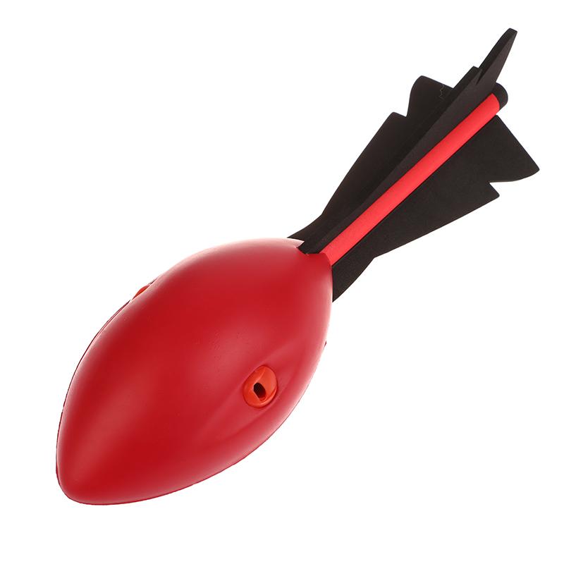 Пенопластовый футбольный мяч Смешной футбол на дальние расстояния Воющий пенопластовый спортивный мяч для улицы Детская игрушка Уникальный вихревой аэро-воющий спортивный мяч