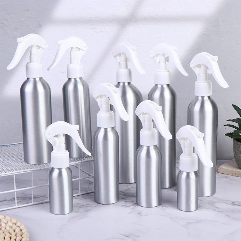 1pcs 30-500ML Aluminum Bottle Empty Spray Bottles Pump Sprayer Fine Mist Spray Refillable Bottles Water Spray Bottle Sprinkler