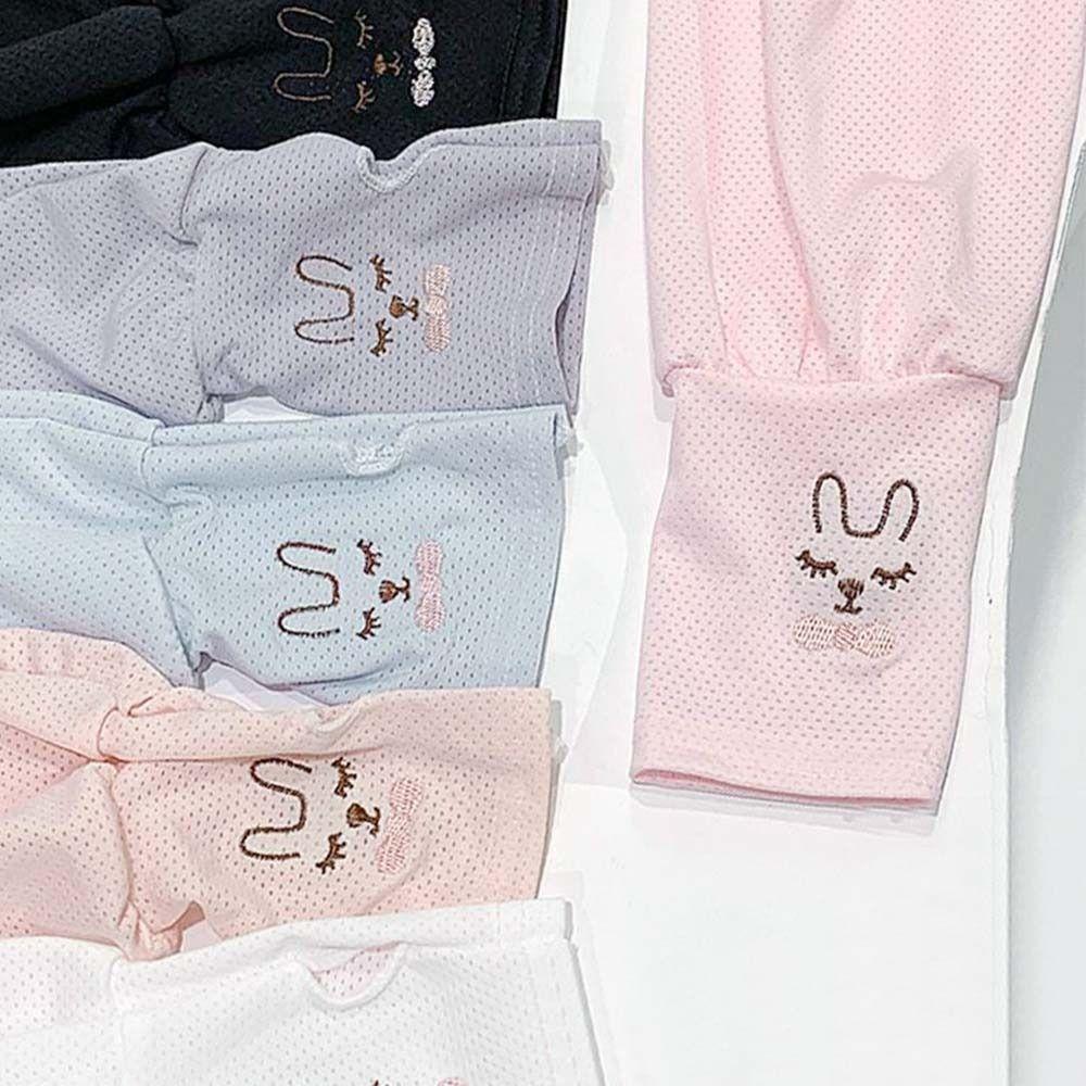 Милые нарукавники с кроликом для улицы, защита от солнца, налокотник, рукава