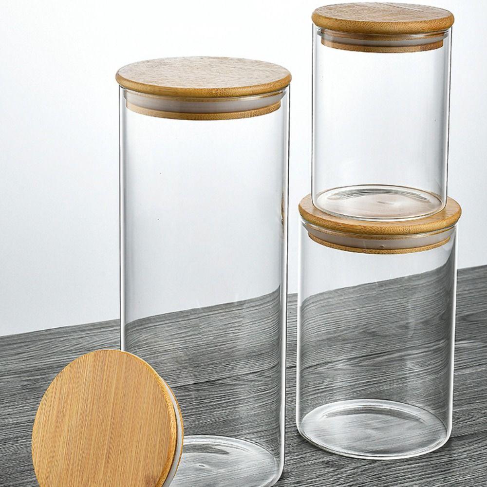 Разные размеры, сохраняйте свежесть, прозрачные банки для конфет, герметичные стеклянные бутылки, кухонный ящик для хранения, канистра для еды