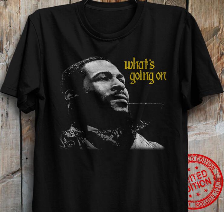 Marvin Gaye Soul Funk What's Going On Save The Children God Is Love T Shirt