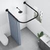 haze blue u-shape 100x100x100cm with magnetic strip