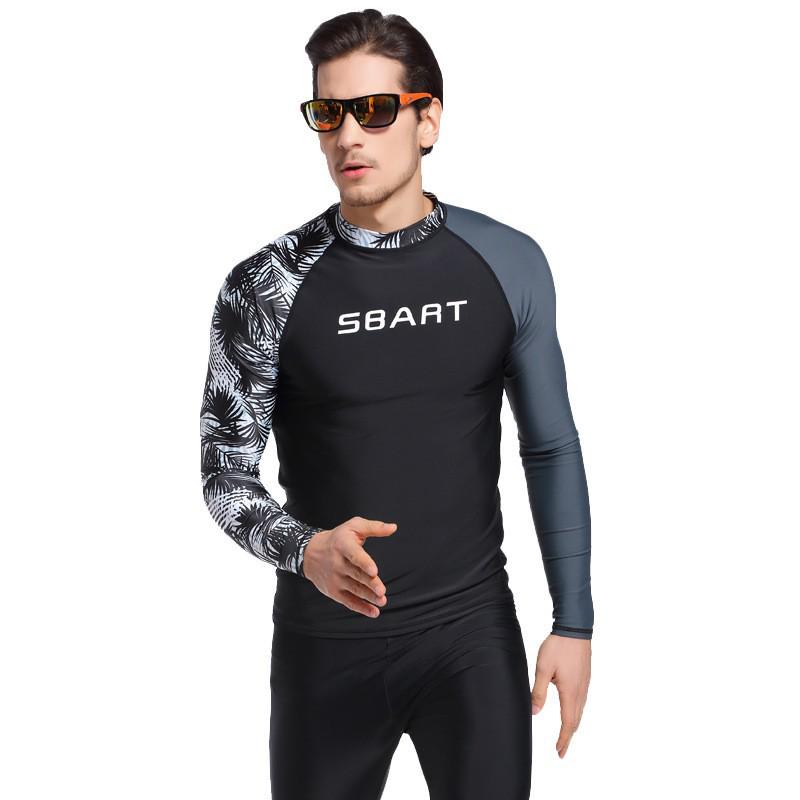 Sharkbat Men's Quick-Dry Sun Protection Surfing Wetsuit & Snorkeling Set