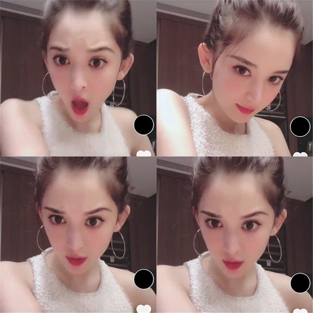 Circle Gorgeous Wedding Engagement Zircon Crystal Drop Dangle Stud Round Hoop Earrings Round Shape