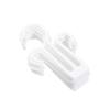 Portable 10 Pcs Durable Hanger Slipper Plastic Shoes Drying Hooks Shelf Hanger