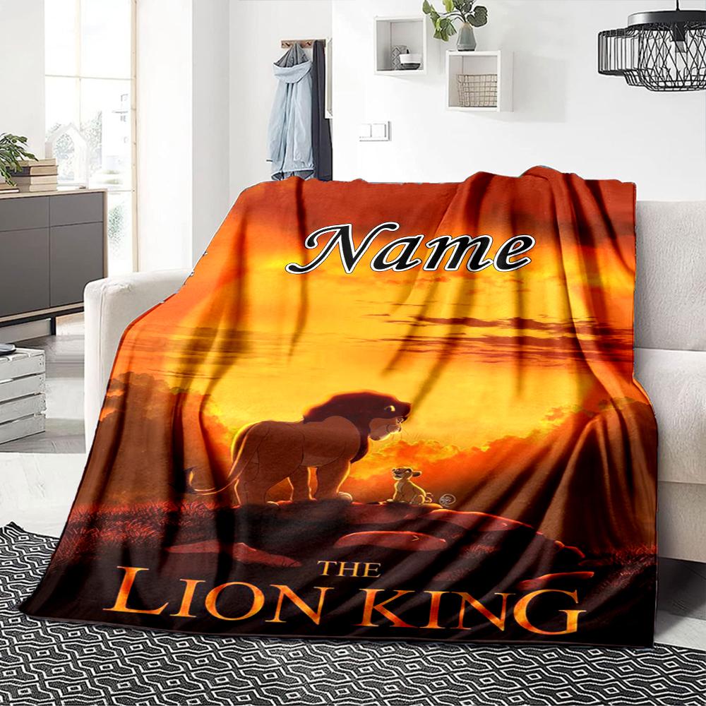 Custom Name Love Sky blanket for Couch & Bed, Plush Cozy Fuzzy Blanket Super Soft & Warm Blankets for Fall and Winter. 0908332