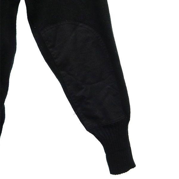 Citadel Сделано в Великобритании Свитер с длинным рукавом и V-образным вырезом ОЧЕНЬ БОЛЬШОЙ черный трикотаж Мужской Б/У