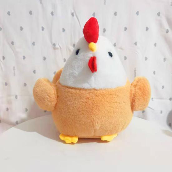 Ornament Fluffy Lovely 20cm Animal Doll Stuffed Girl Cartoon Toy Chicken Plush