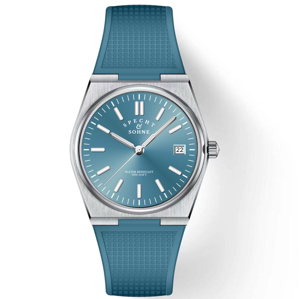 Новые поступления 2024, мужские часы из нержавеющей стали с сапфиром, классические кварцевые мужские часы Relogio Masculino, 100 м, водонепроницаемые