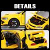 1:32 Model Toy Mitsubishi Lancer Evolution IX Sports Cars Alloy Diecast Pull Back 6 Doors Opened Sound Light Supercar Kids Gifts