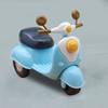 Dollhouse Motorcycle High Reduction Decorative Plastic Miniature Baby Simulation Tricycle Pretend Play Toy for Home