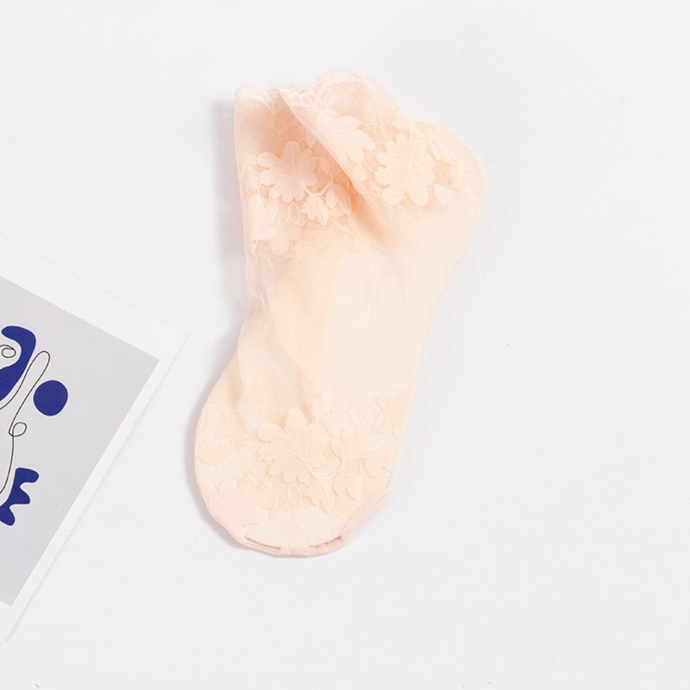 Нескользящие кружевные носки, дышащие хлопковые чулочные изделия, горячая распродажа, носки-лодочки, женские
