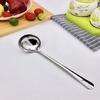 Soup Ladle Colander Resistant Spoon High Temperature Handle Long Stainless Steel Hanging Hot
