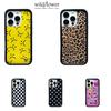 Чехол для телефона 'Wildflower Happy Girl Meow' для iPhone 12 13 14 15 16 Pro Max Plus 17Pro Max 3D Щенок Леопард Волна клетчатая ткань wf Чехол