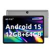 BMAX I9 Plus Android 15 GPU G522EE 12GB RAM 64GB ROM 10.1 Inch Allwinner RK3562 Quad Core Port Tablets PC WIFI 6