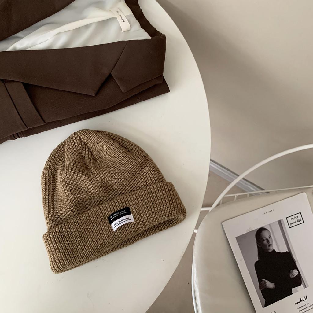 Korean Knit Highquality Beanie For Women Perfect For Cold Weather Warmth