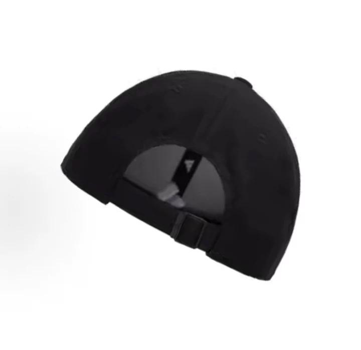Adidas Classic Striped Curved Brim Cotton Hat, Adjustable Unisex Sun Hat for Young People Daily Outdoor Sports JG1072