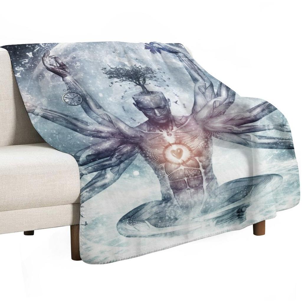 The Neverending Dreamer Throw Blanket Fluffy Cozy Throw Blanket for Home Decor