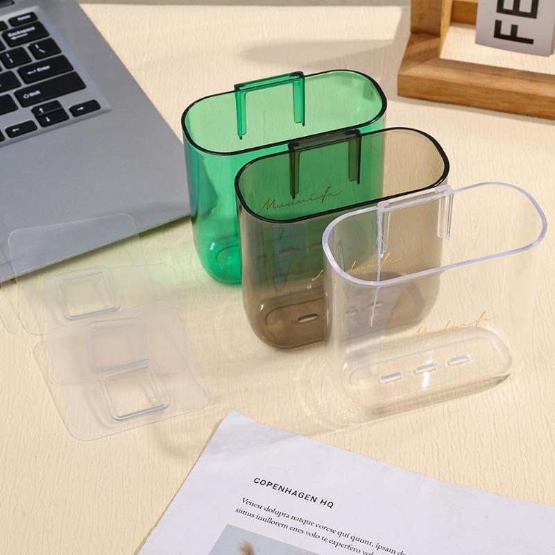 Пластиковые настенные ящики для хранения, водонепроницаемый органайзер для ванной комнаты, подставка для зубной щетки, косметики, держатель для мобильного телефона