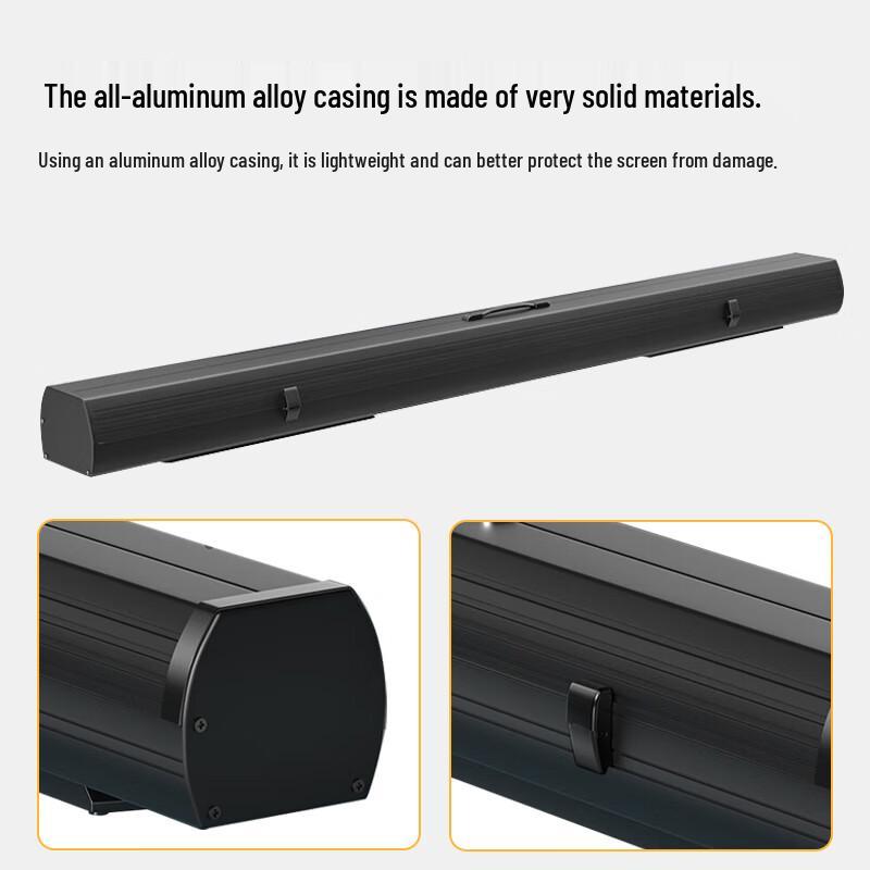 Pang Juren Manual Floor-Rising Portable Projector Screen
