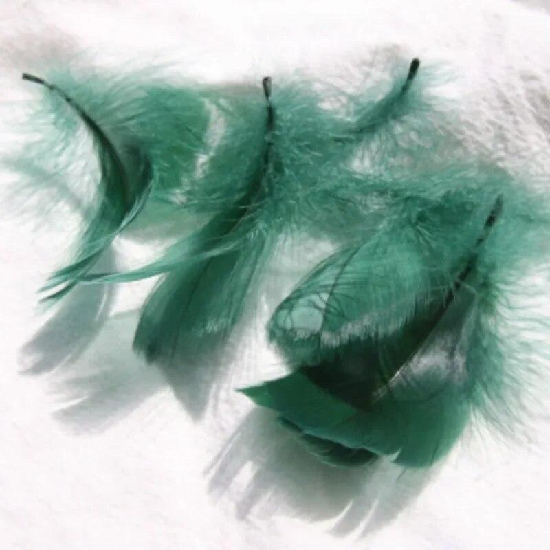 100pcs Goose Feathers for Crafts 4-8cm Swan Plumes Wedding Party Handicraft Accessories Decoration Dream Catcher Feathers