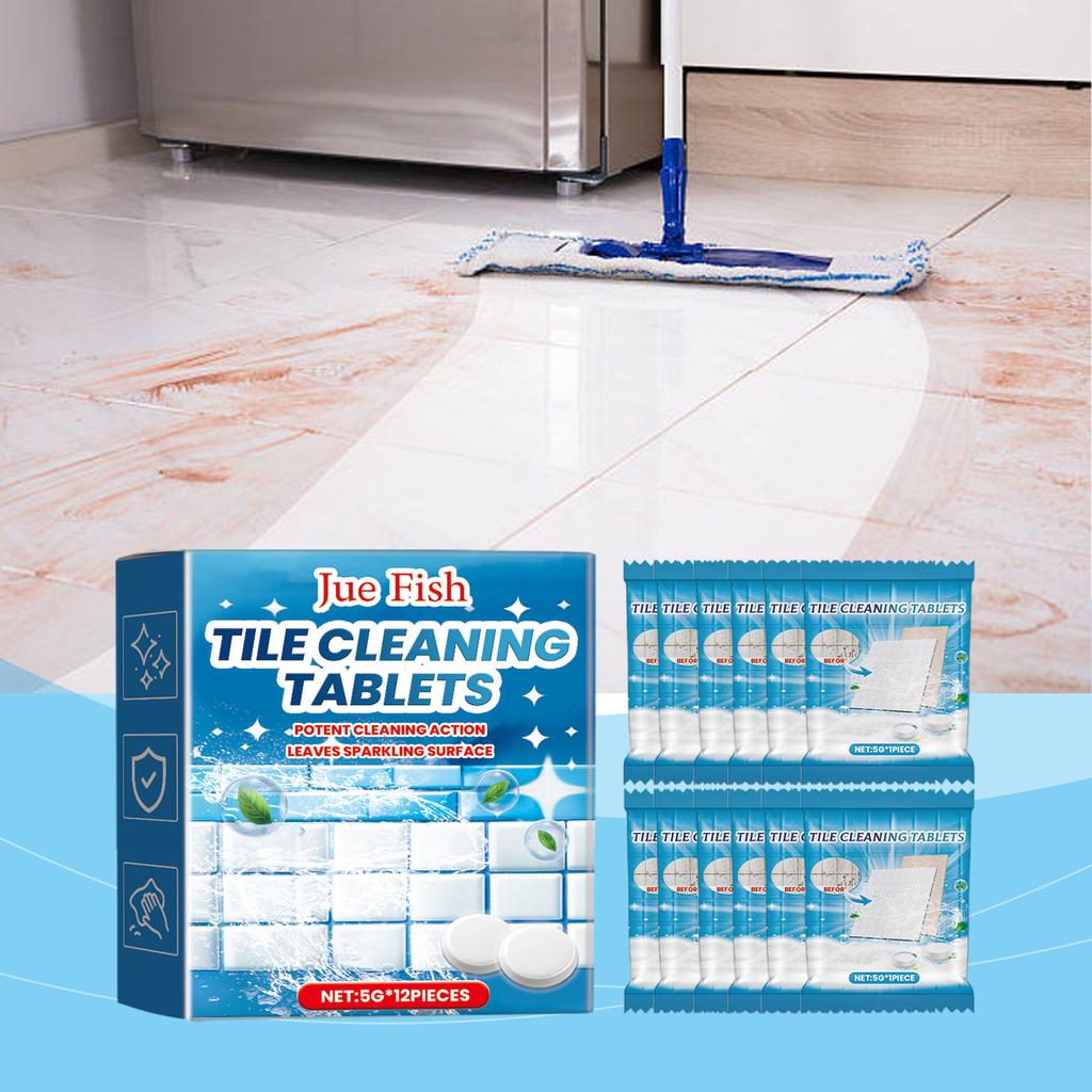 Multi Effect Floor Cleaning Tablets, Decontamination Cleaning, Tile Cleaning Tablets, Fresh And Aromatic Universal Floor Cleaning Tablets