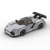 Строительный блок M, совместимый с Lego 95674 Porsche 918 Spyder, мелкозернистый, 8x8, серия автомобилей, собираемый автомобиль