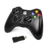 Беспроводной геймпад 2.4G для Xbox 360 / Xbox 360 Slim / ПК / Steam, 6-осевой джойстик, двойная вибрация