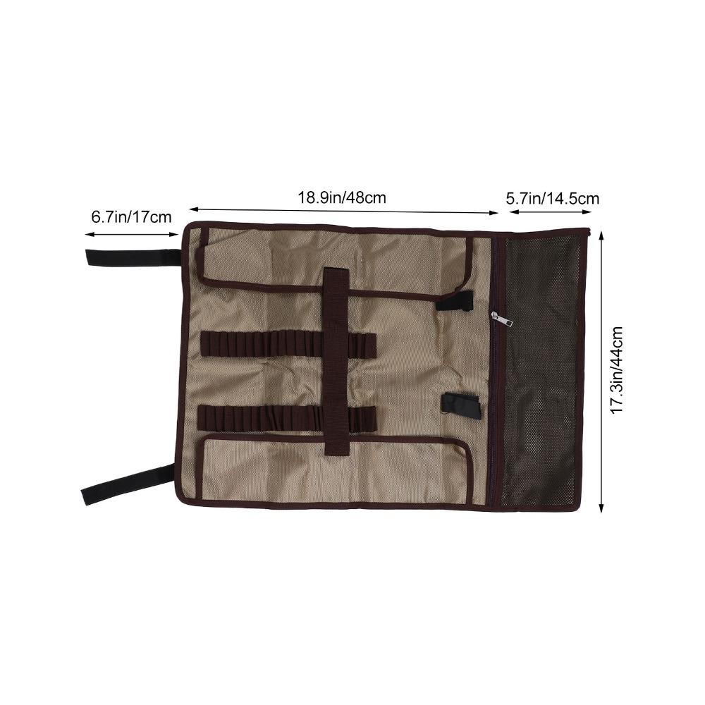 Large Capacity Tent Stakes Storage Bag Wide Handle Tent Nail Storage Bag Beach Travel