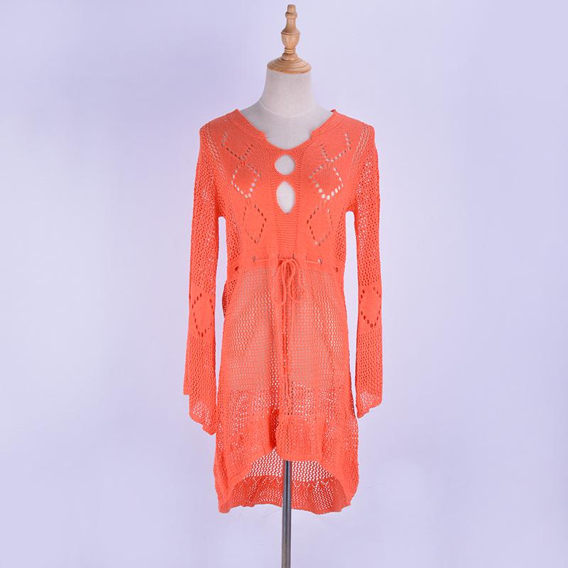 Сексуальное бикини, женский купальник, пляжный купальный костюм, пляжная одежда, вязаный купальник, сетчатое пляжное платье, туника, халат