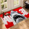 Кухонный коврик J-JAWS (Челюсти) Дешевле Противоскользящий Современный Гостиная Балкон С принтом Современный Домашний Декор