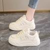 Fashion Sneakers Chunky Women Vulcanized Shoes Sneakers Boots White Platform Shoes Heel Lace Up Shoes for Women Femmes