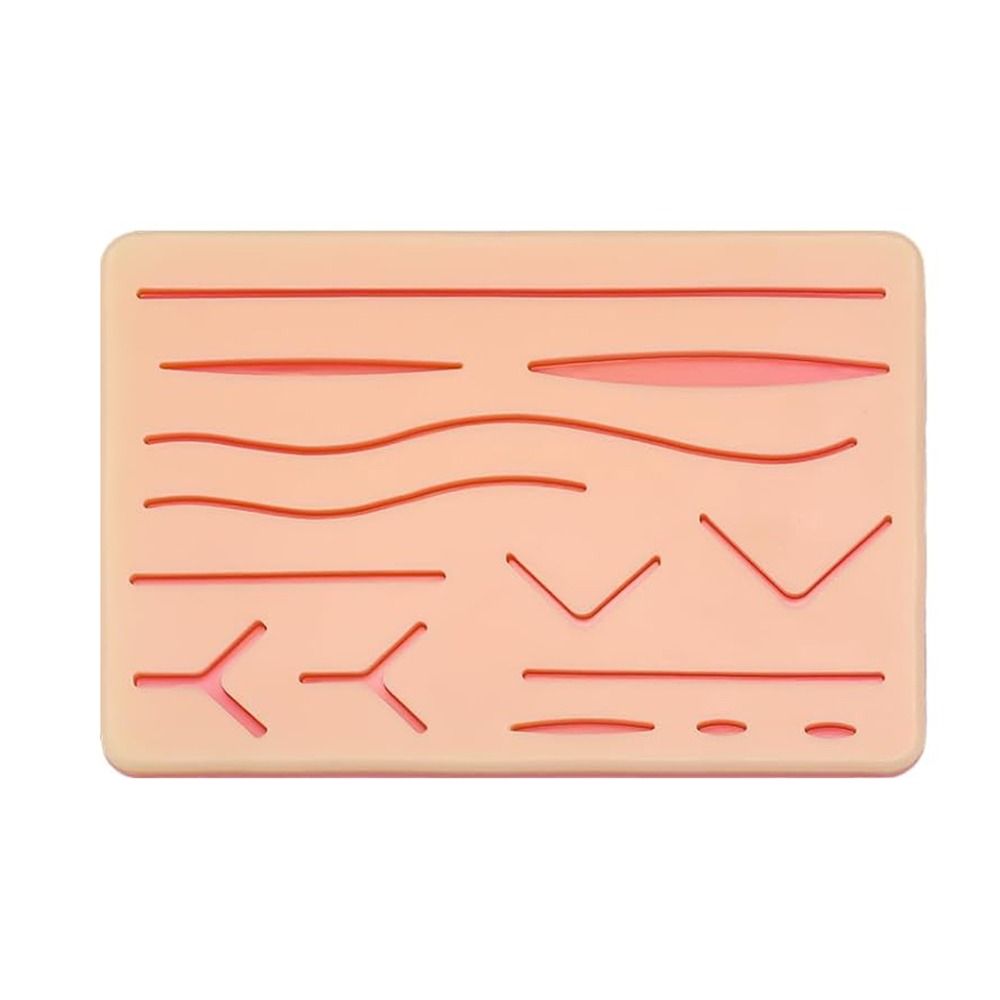 Long-lasting Mesh Suture Practice Pad 14 Wounds Training Skin Model Stitching Pad Practice